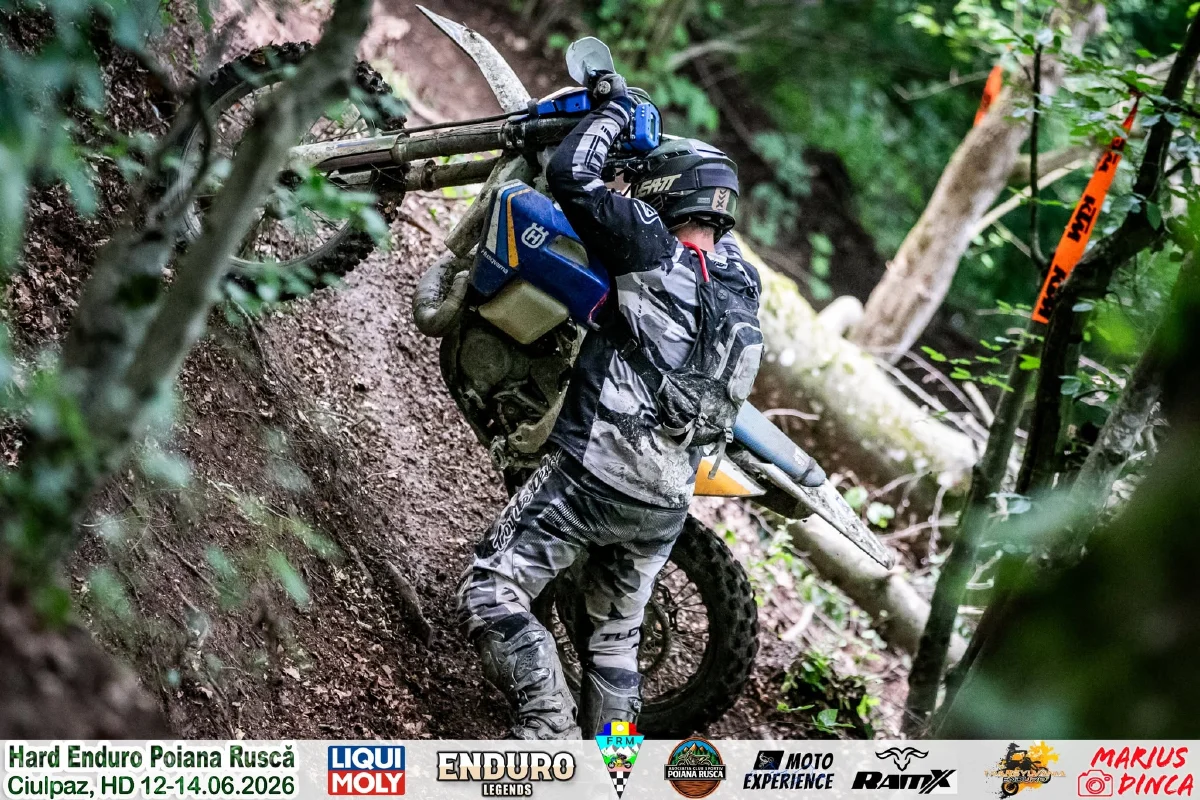 Hard Enduro Poiana Rusca 2026 Frm.ro Riders Strugle Zonaenduro Hepr 26: Jozsa Norbert Levente Wins The Race On The Final Day, Maria Grigoraș Makes History In Hobby