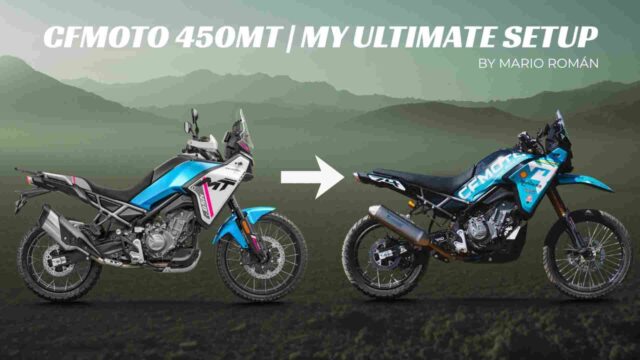 VIDEO. Mario Roman CFMOTO 450MT Bike Setup for RedBull Romaniacs