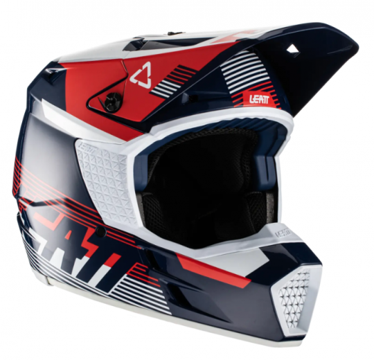 Casca Leatt 3.5 V22 Navy/Red